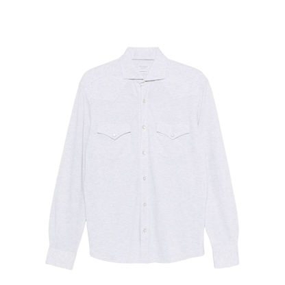 Piqué Cotton Shirt - Image 1