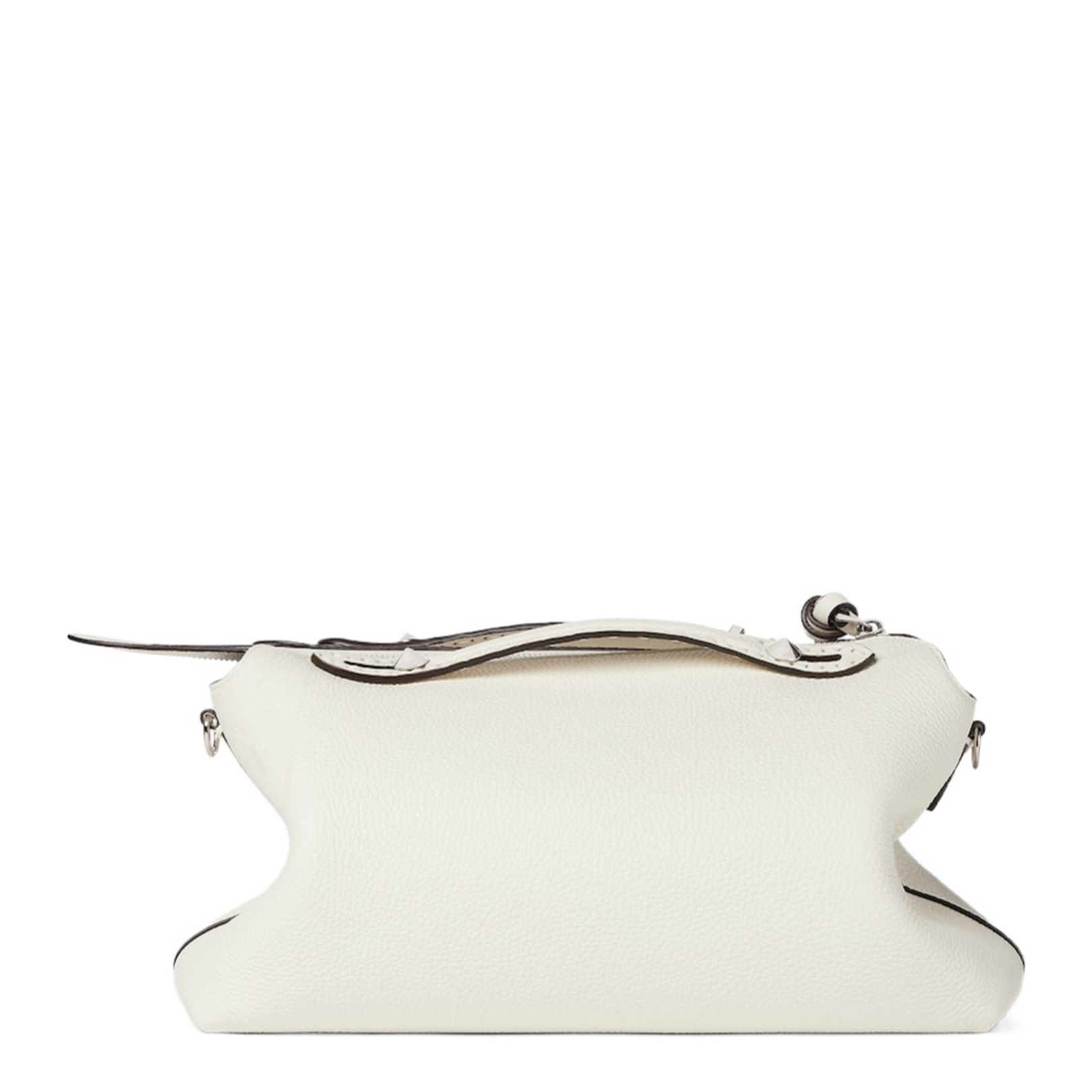 By The Way Large Leather Crossbody Bags - White - Image 5