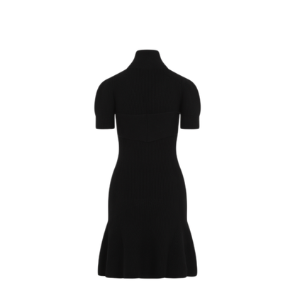 Scarf Draped Dress - Image 4