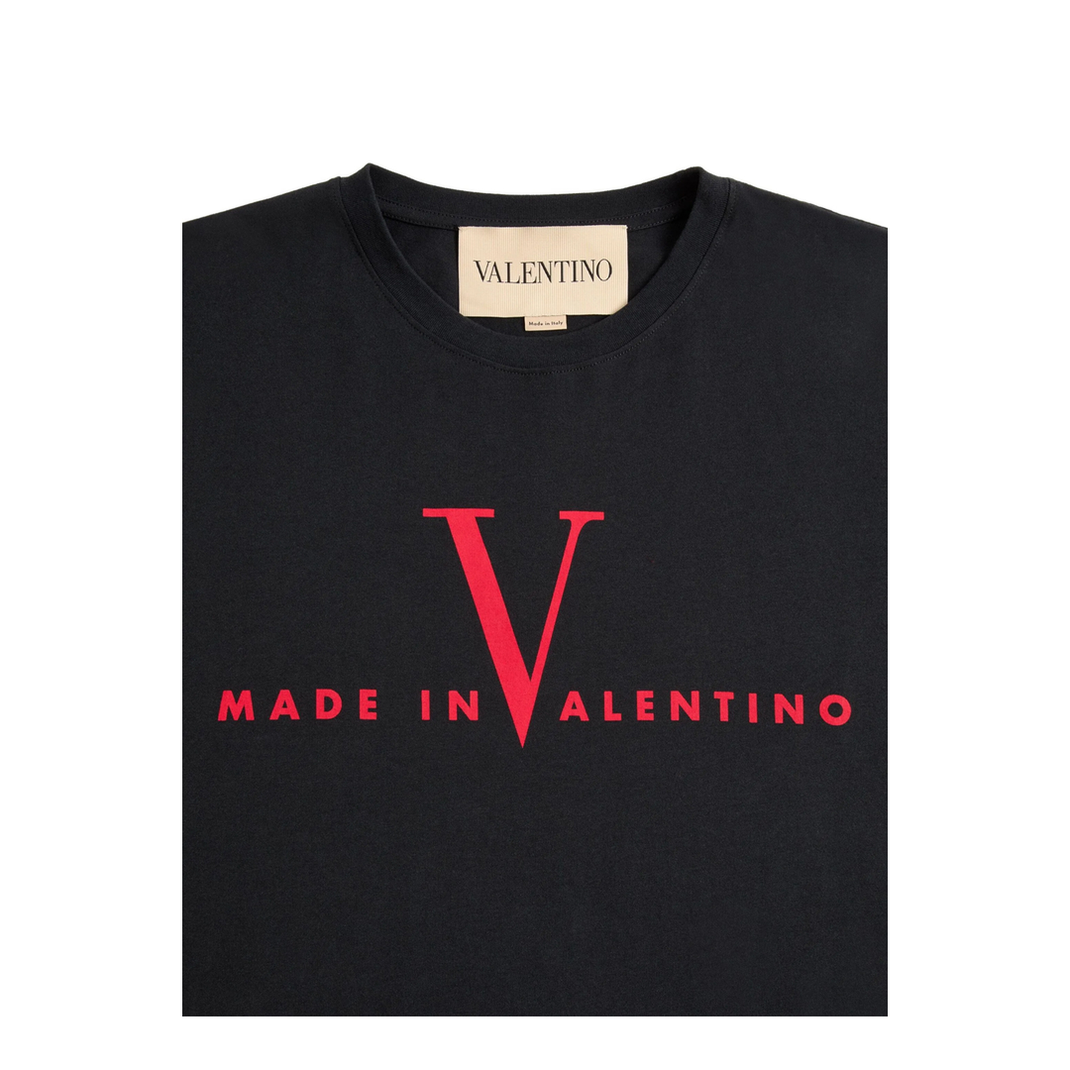 Cotton T-Shirt with Made in Print - Image 5