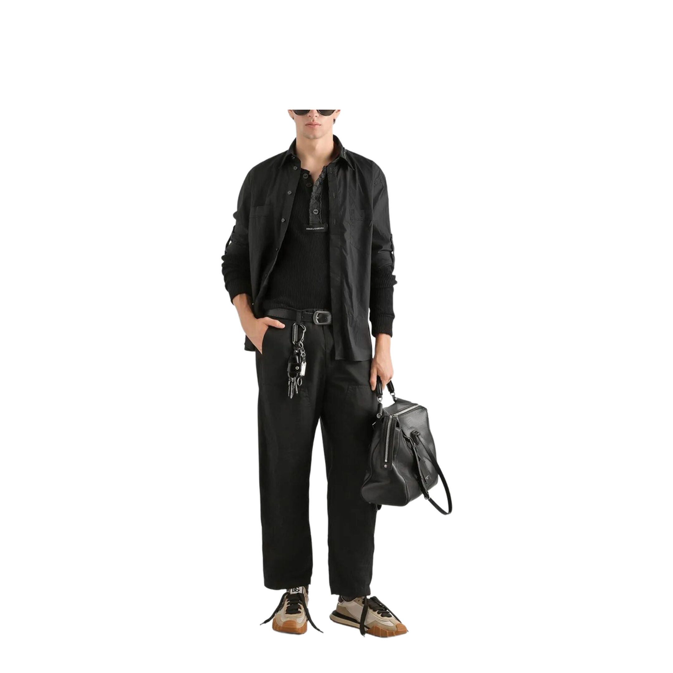 Cotton Shirt with Pockets - Image 2