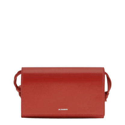 Tangle Calfskin Wallet Bag - Red - Image 1