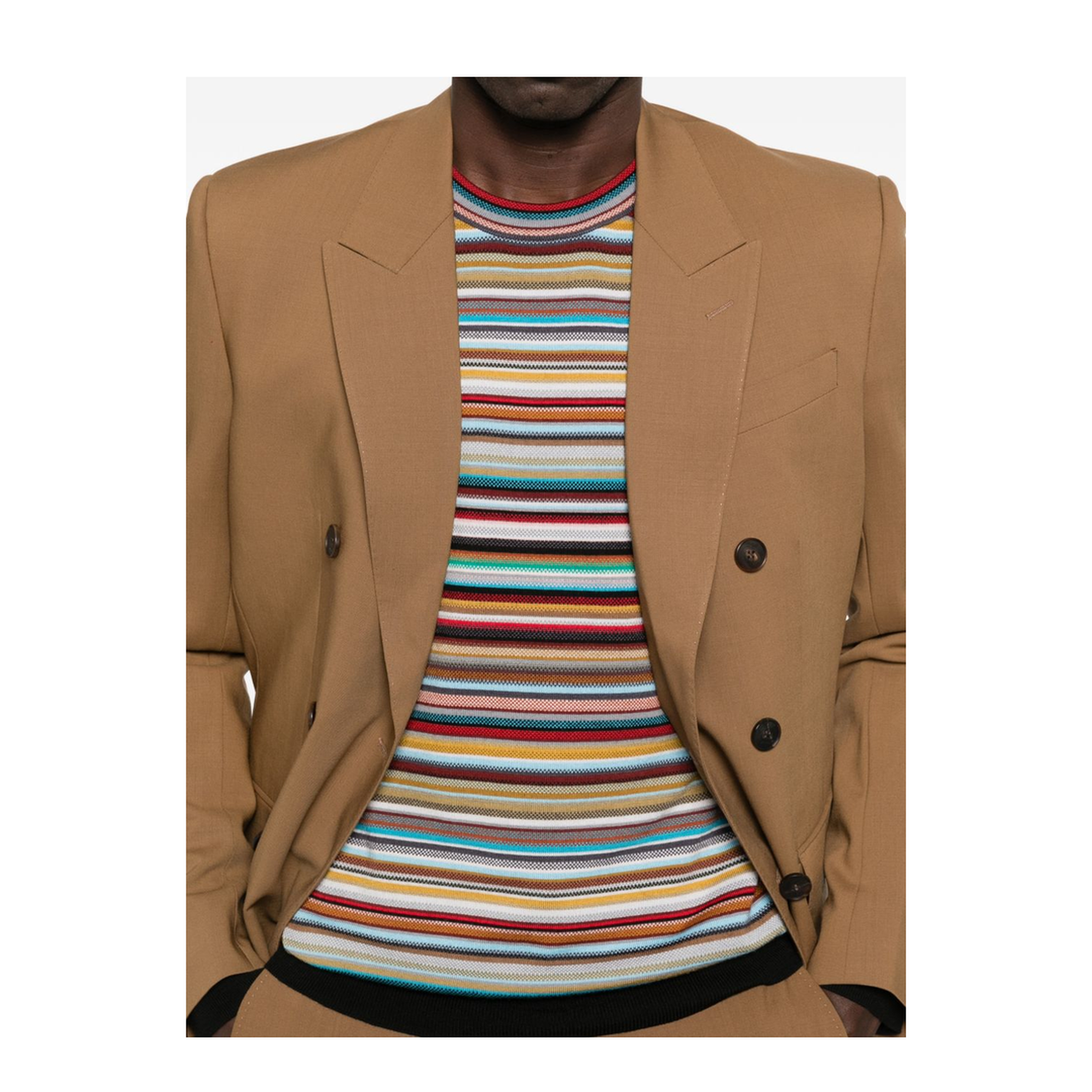 Signature Stripe Wool Sweater - Image 5