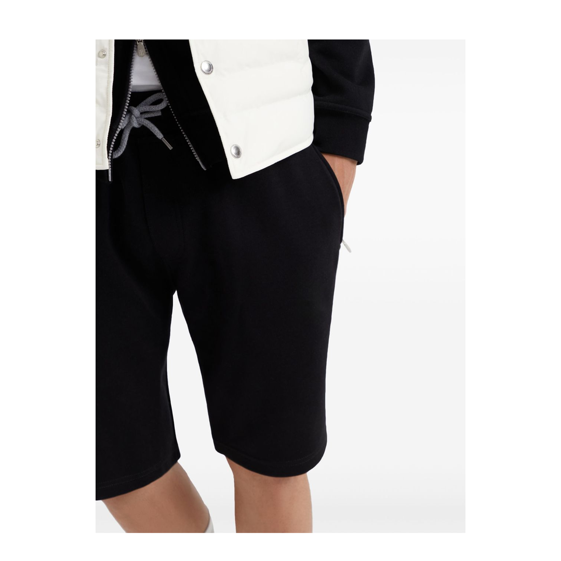 Cotton Blend Bermuda Shorts - Image 4