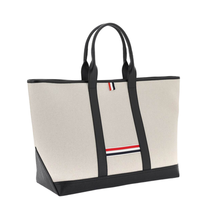 Medium RWB Stripe Tote Bag - Image 3