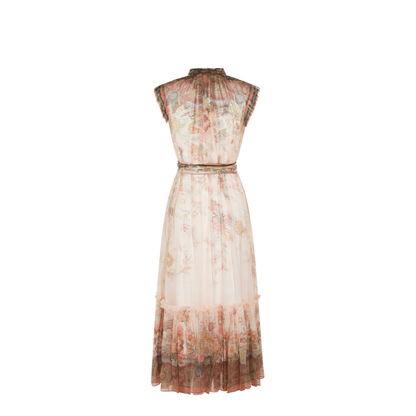 Alchemy Flutter Dress - Pink - Image 3