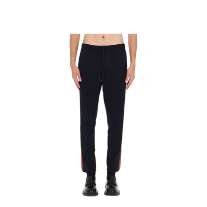 Technical Jersey Sportswear Trousers with Web - Image 4