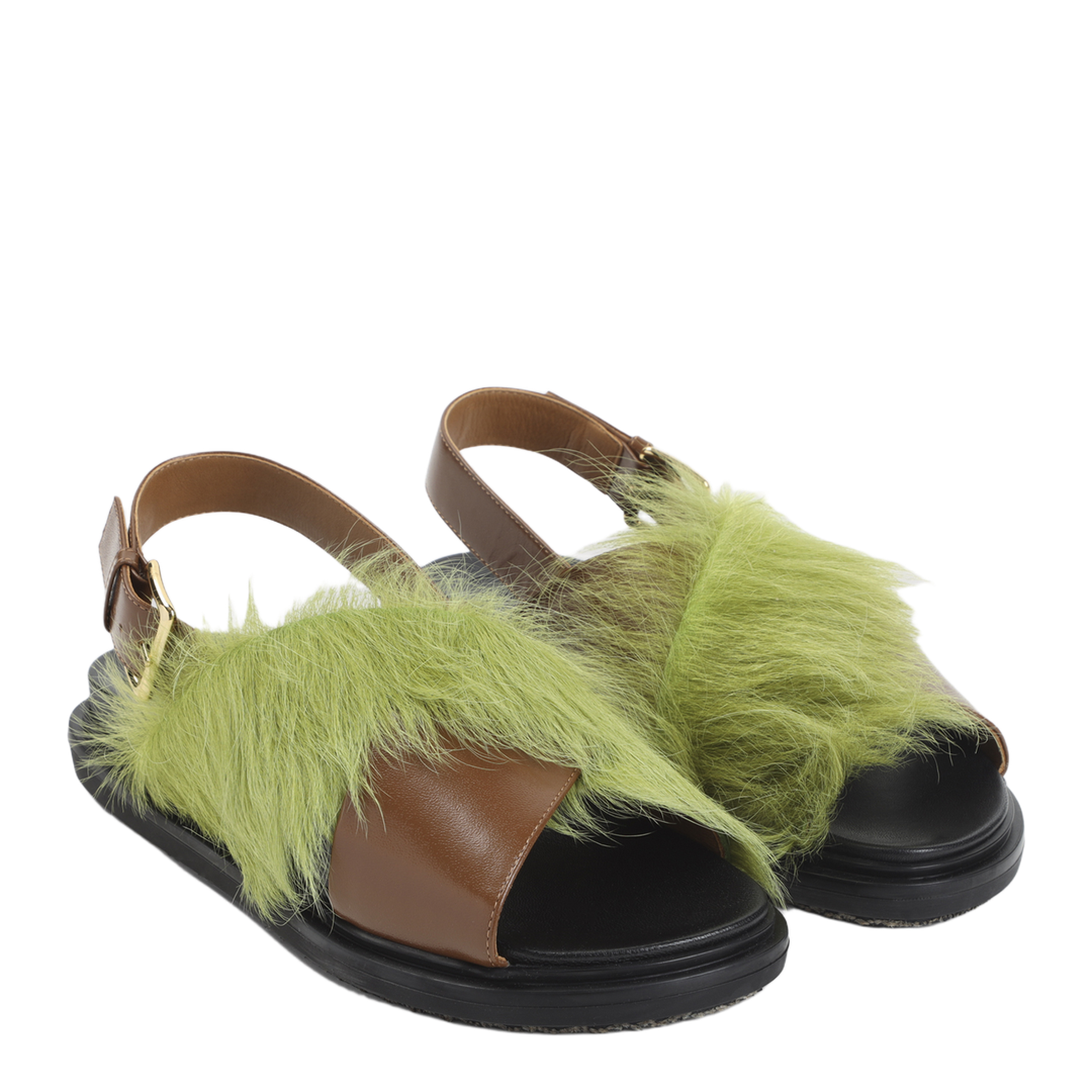 Fur-lined Fussbett Sandals - Image 5