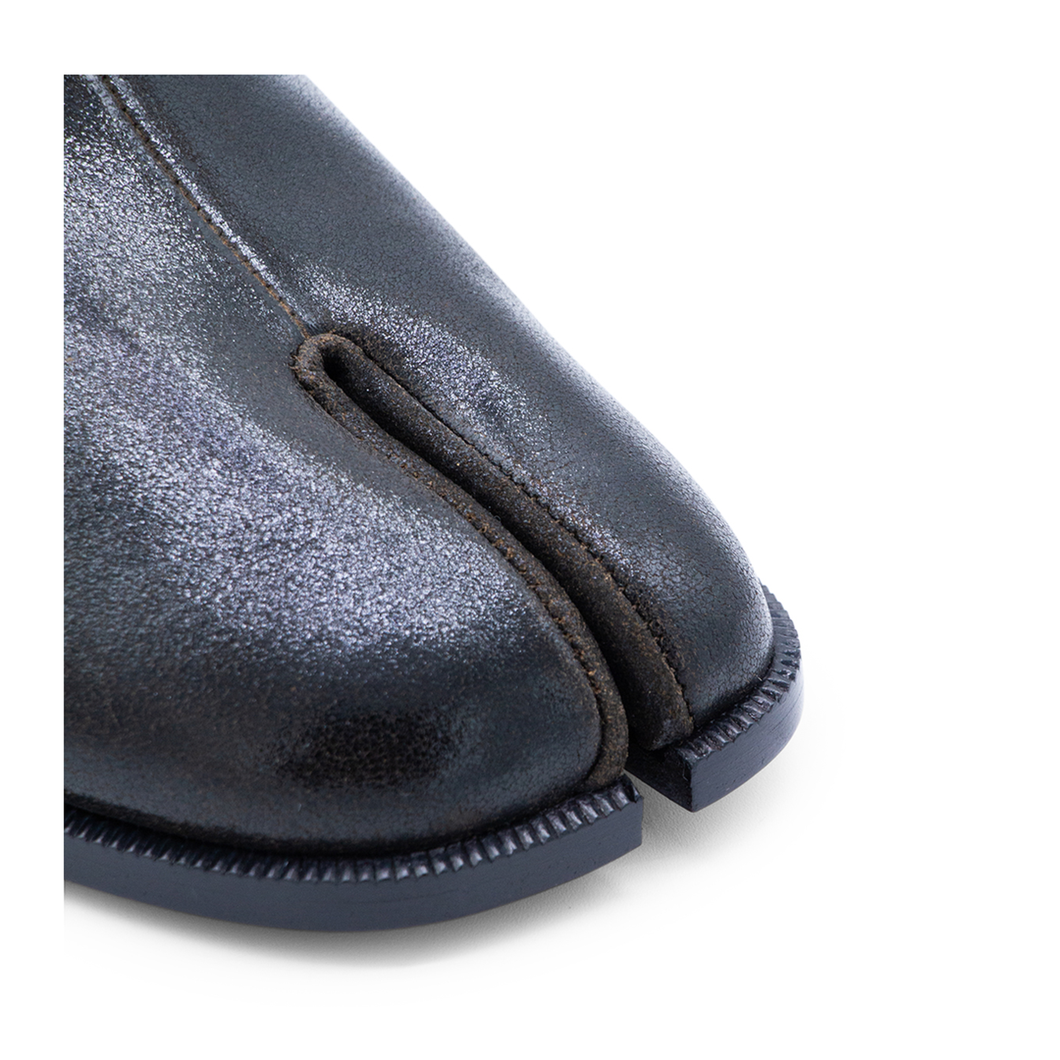 Tabi City loafers in suede with laminated treatment - Image 7