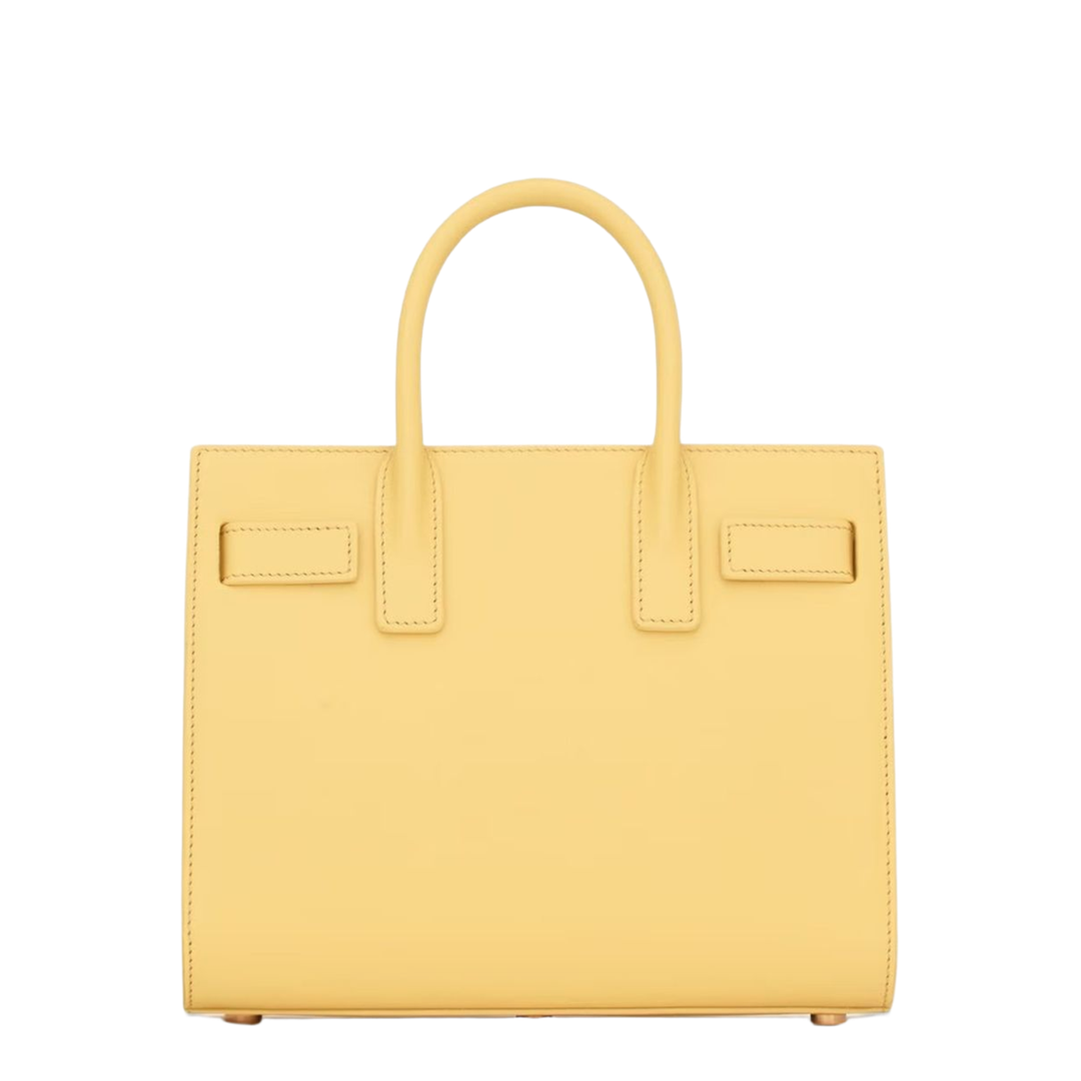 Sac de Jour Nano Smooth Leather Top-Handle Bag - Soft Lemon - Image 3