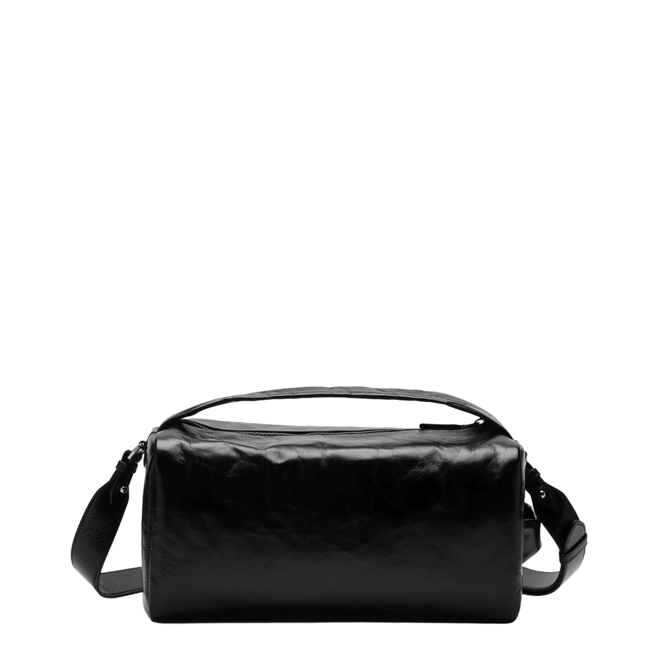 Calfskin Shoulder Bag - Black - Image 2