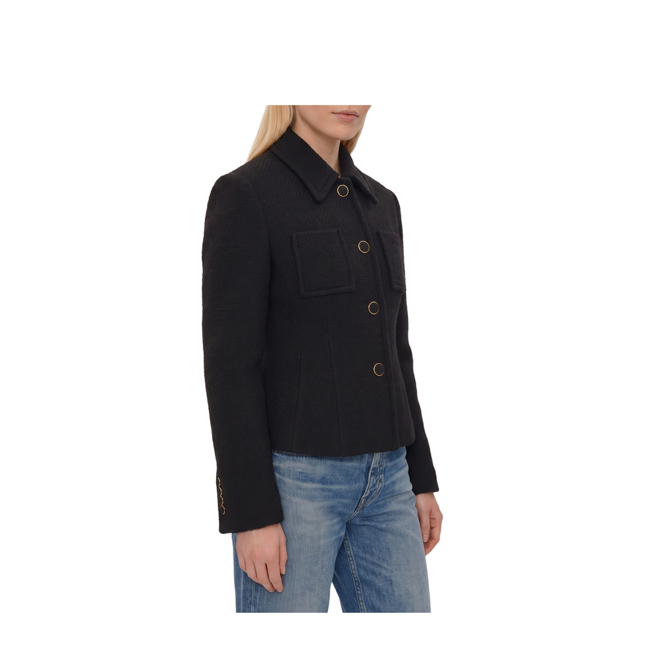 Fitted Tailored Jacket - Image 3