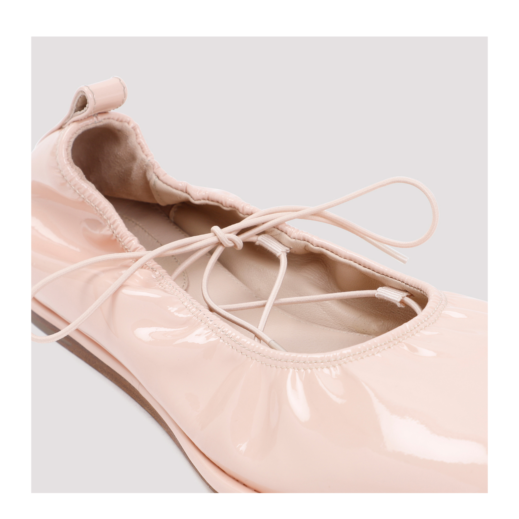 Heart Toe Lace-Up Ballerina - Image 6