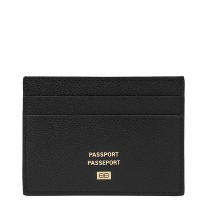 Passport Card Holder - Black - Image 2