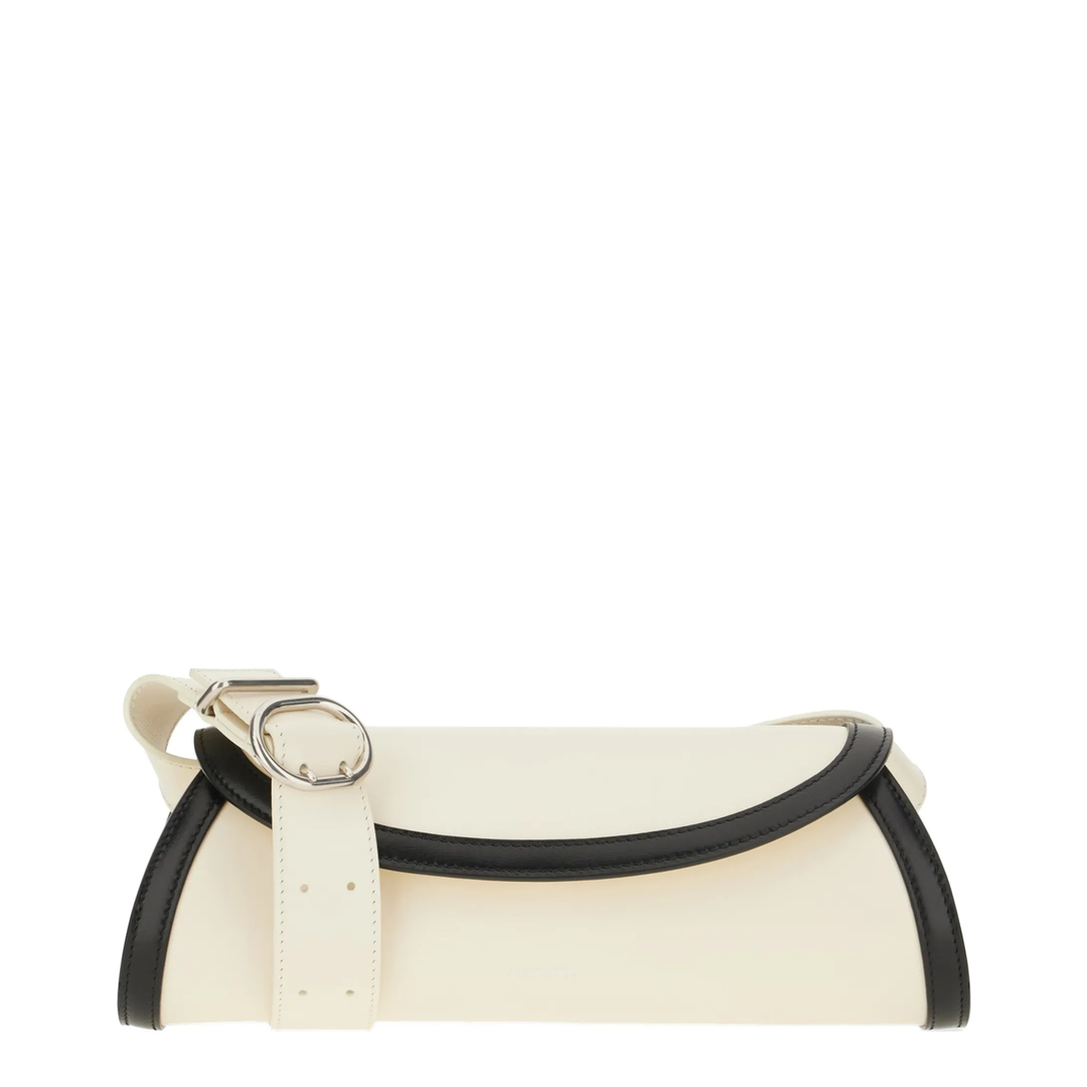 Two-tone Leather Small Cannolo Shoulder Bag - Image 3