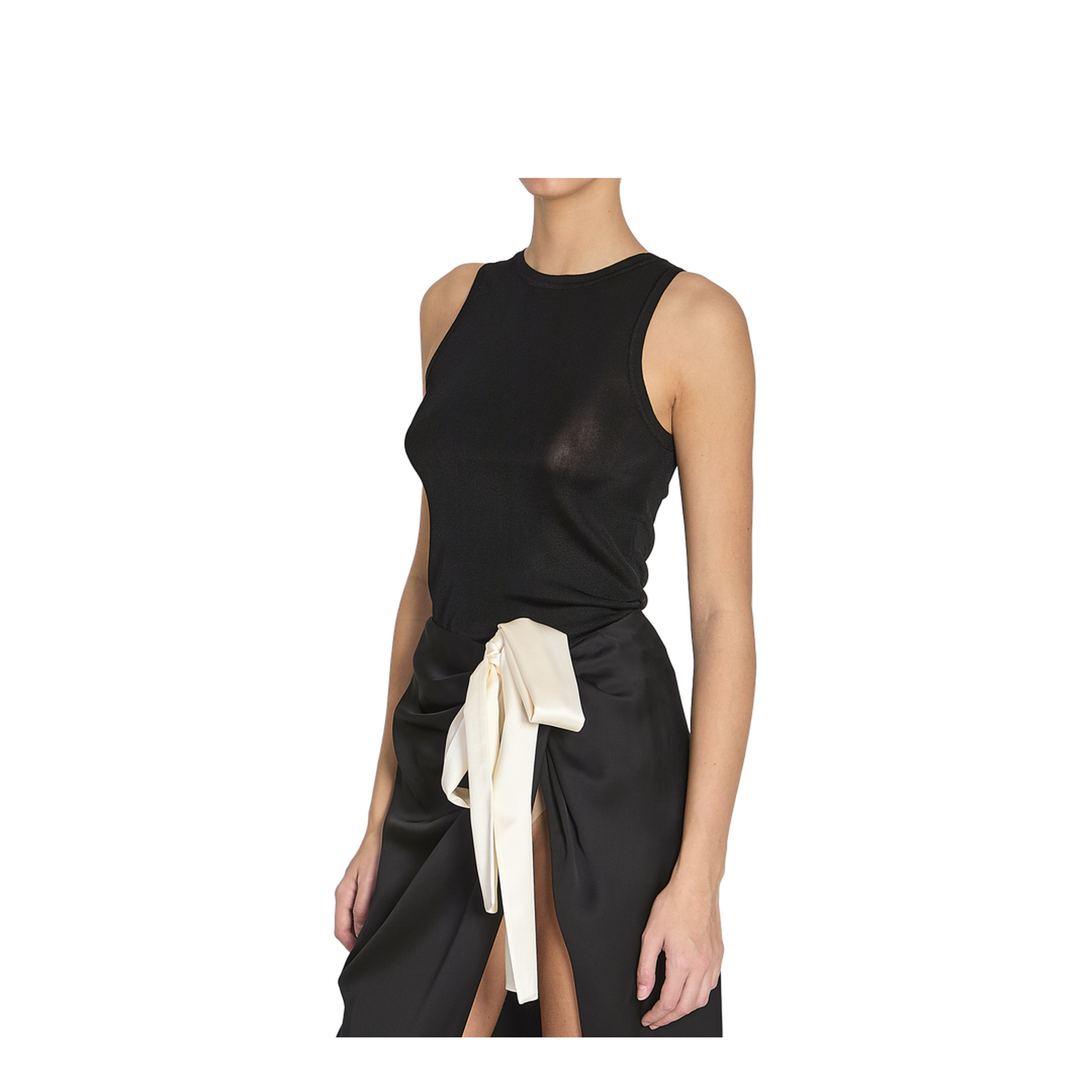 Ribbed Knit Tank Top - Image 2