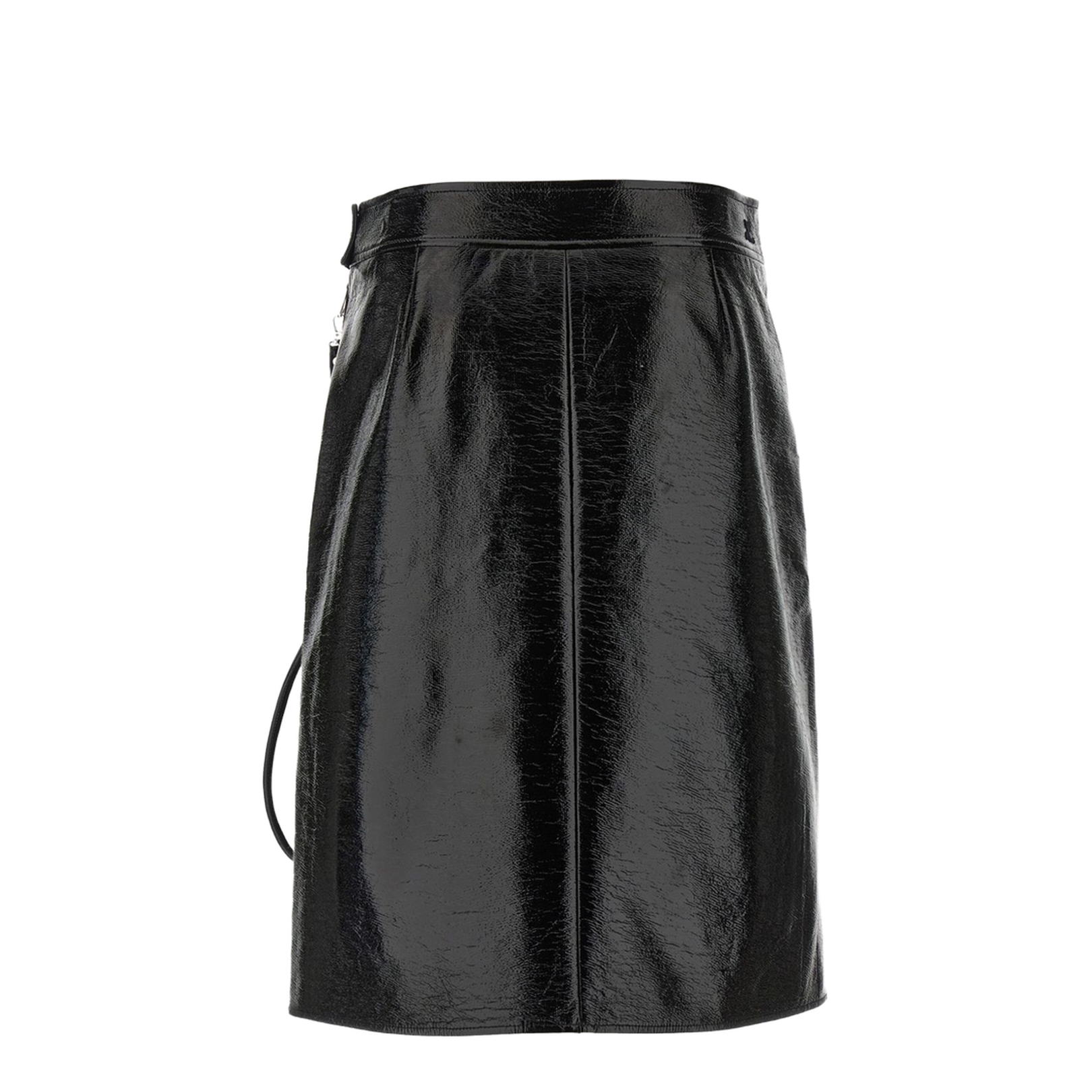 Vinyl Midi Skirt - Image 2