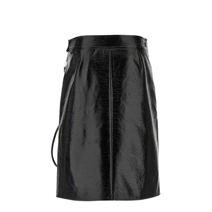 Vinyl Midi Skirt - Image 2