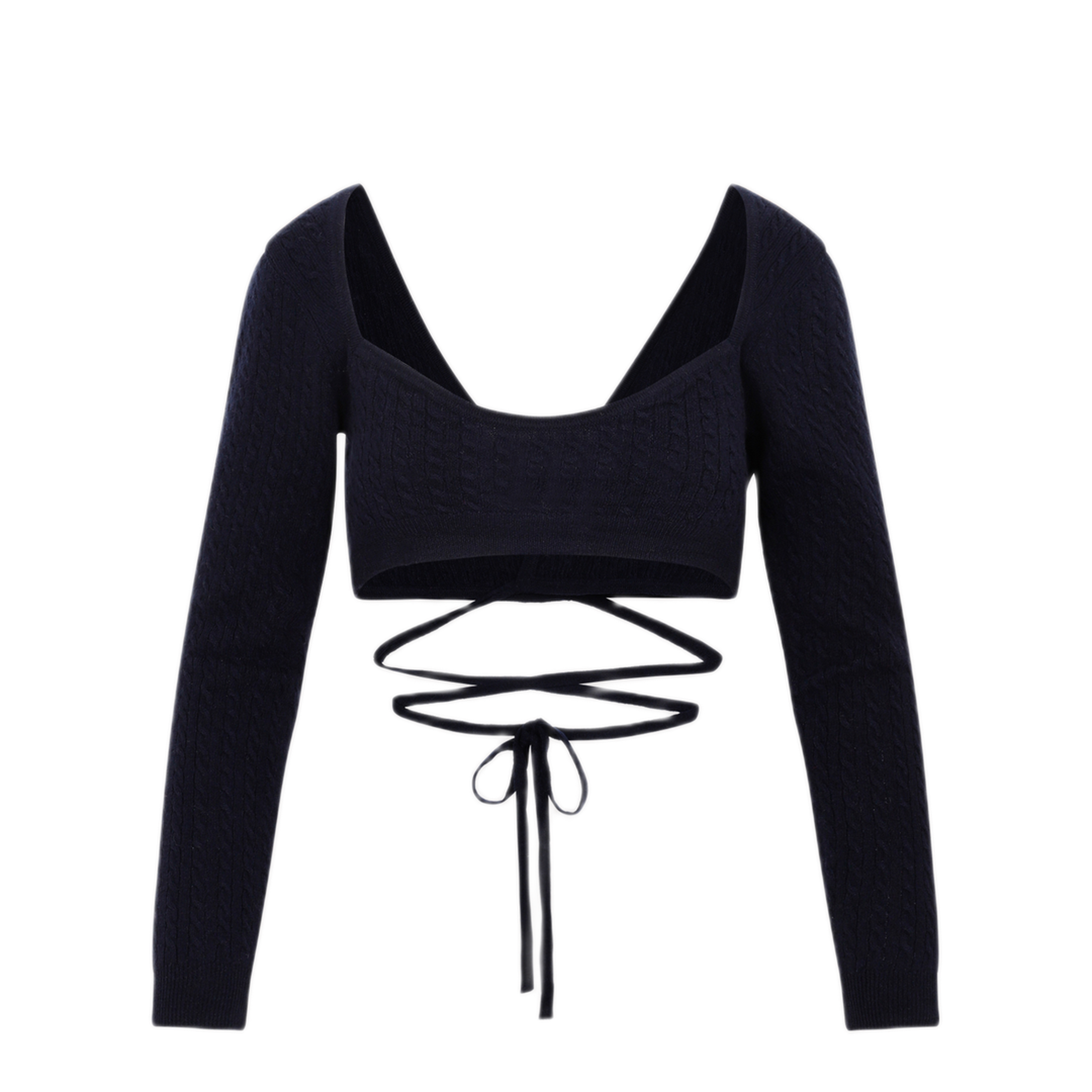 Wrap Knitted Top - Image 1