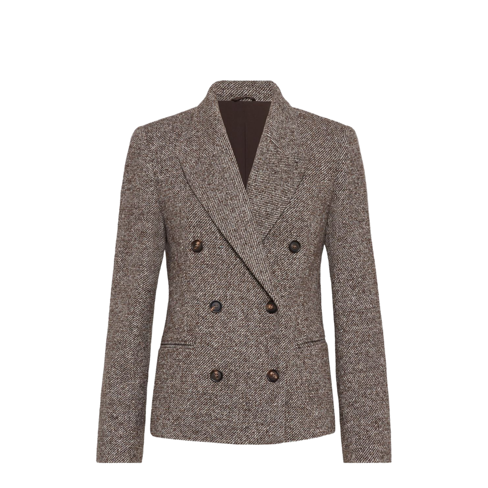 Double-breasted Silk Blend Blazer - Image 5