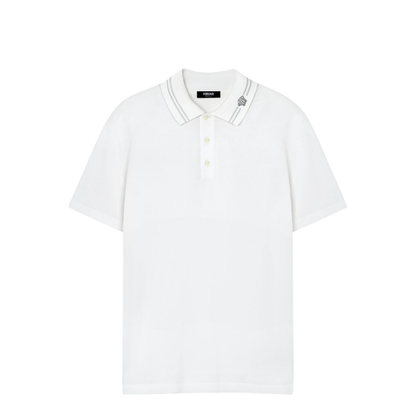 Medusa Embroidery Polo Shirt - Image 1