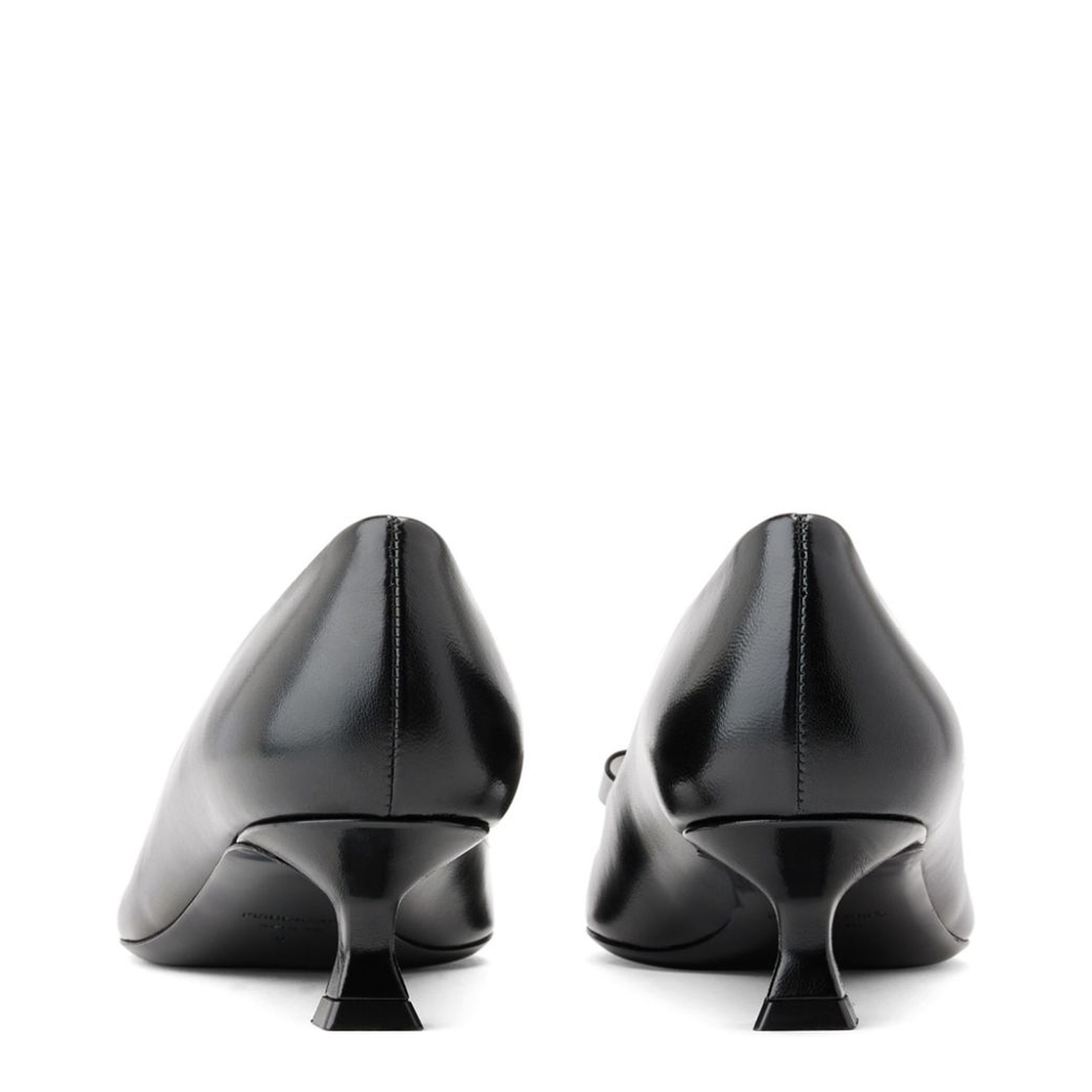 Black New Vara Leather Pumps - Image 2