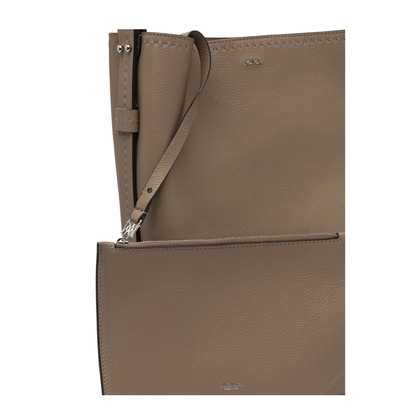 Brown Cow Leather Shoulder Bag - Image 4