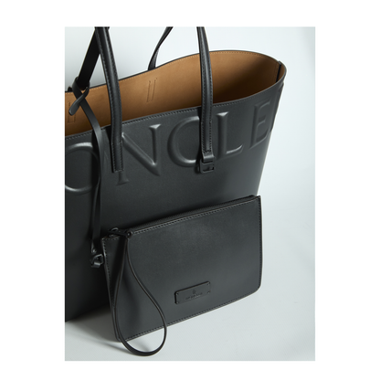 Very Small Tote Bag Calfskin Tote Bag - Black - Image 4