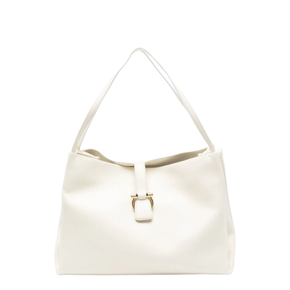 Buckle-Detail Medium Shoulder Bag - Image 1