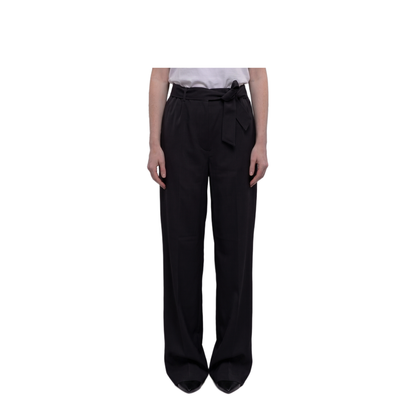 Editto Wool Trousers with Belt - Image 1