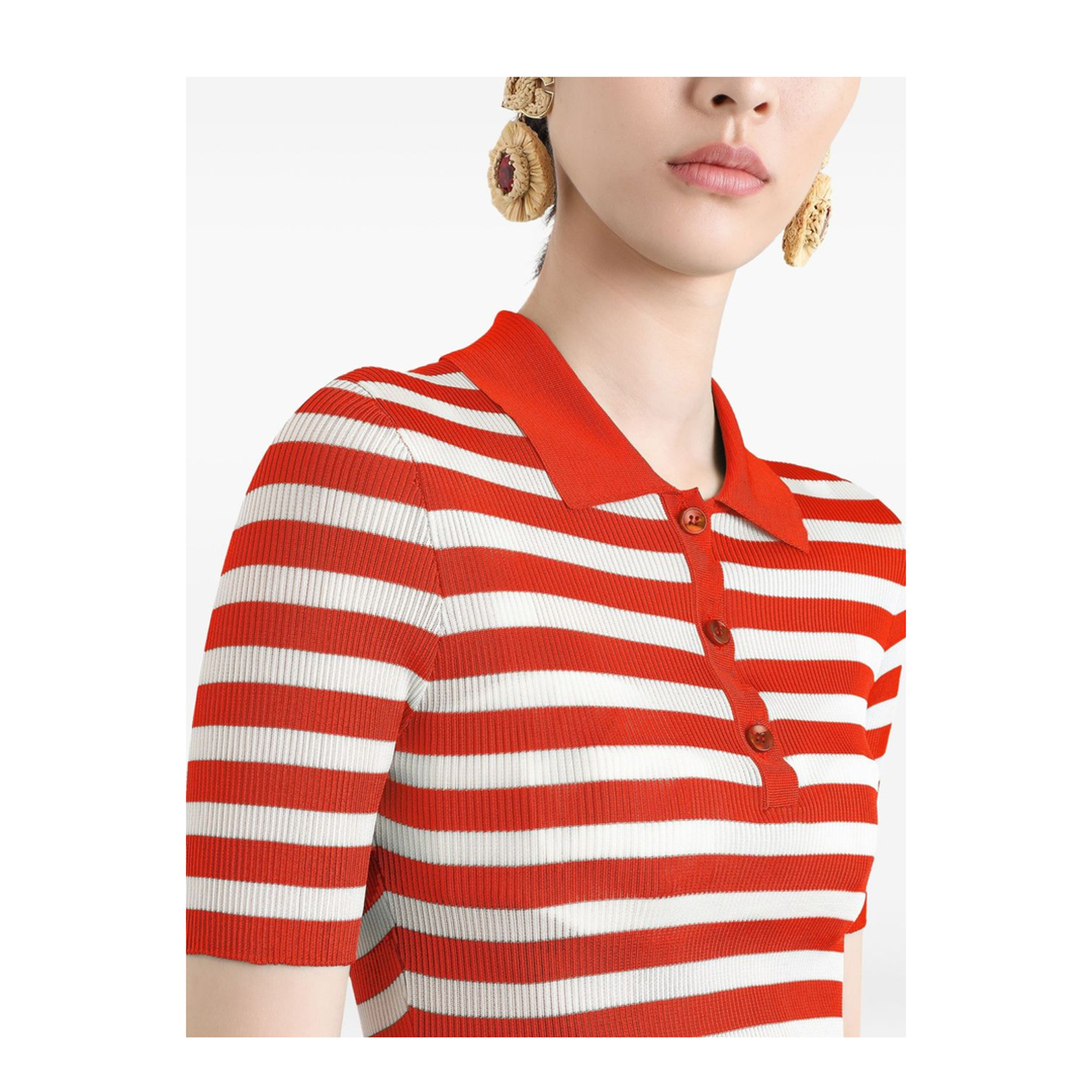 Viscose Polo in Multicolor - Image 3