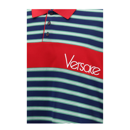 Striped Cotton Polo - Image 3