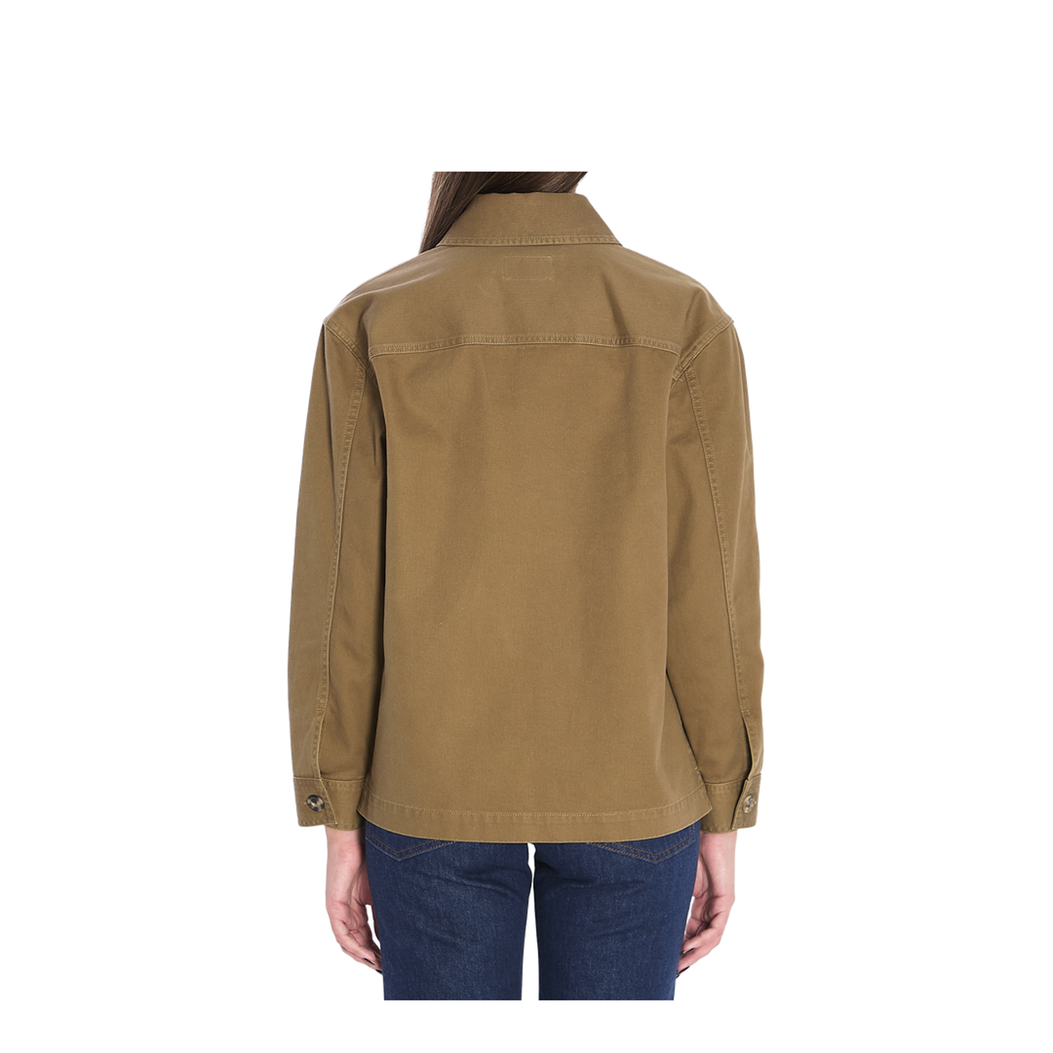 CASSANDRE Overshirt in Cotton and Linen - Image 4
