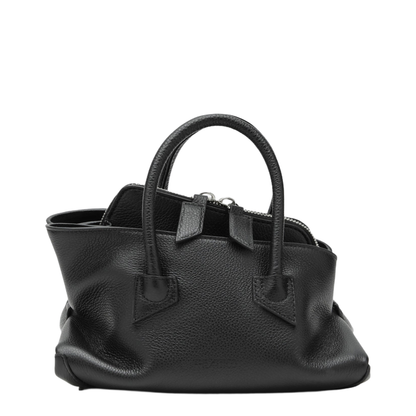 La Passeggiata Mini bag in black leather - Image 1