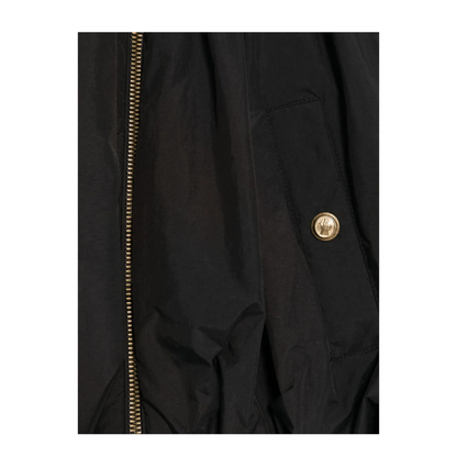 Evodia Nylon Poplin Bomber Jacket - Image 3