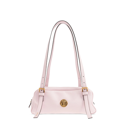 Emblème Nappa Leather Bowling Bag - Pink - Image 1