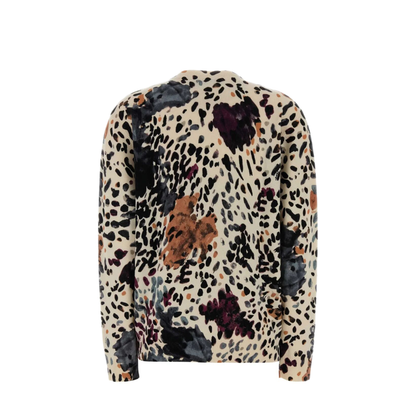 Wool and Cashmere Falena-Print Pullover - Image 2