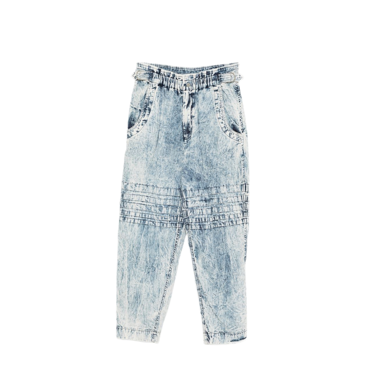 Light Blue Cotton Trousers - Image 1