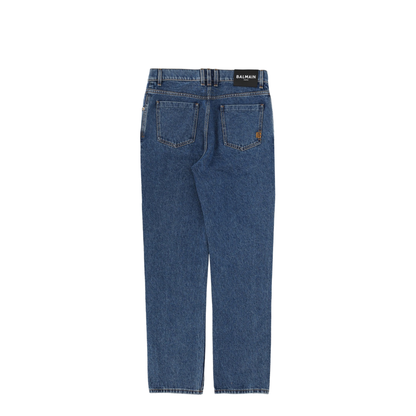 Straight Denim Jeans - Image 3