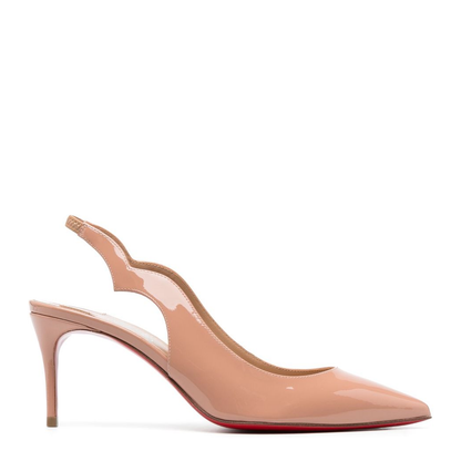 Hot Chick Sling 70 Blush Patent Calf Leather - Image 1