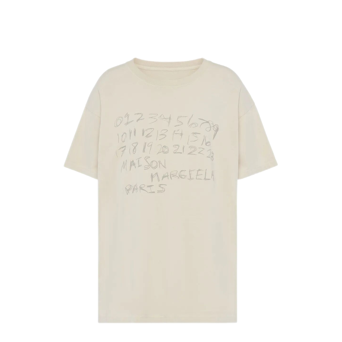 Numeric Sand-Coloured Cotton T-Shirt - Image 1