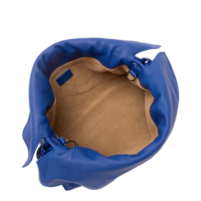 Flamenco Medium Calfskin Clutch - Stellar Blue - Image 6