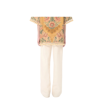 Loose Fit Denim Trousers - Image 4