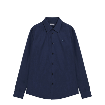 Blue Cotton Shirt - Image 1