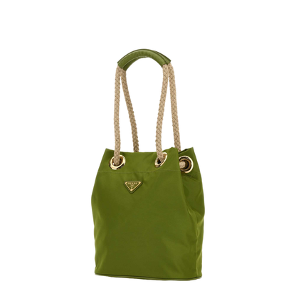 Mariner Small Re-Nylon Bucket Bag - Ivy Green - Image 4