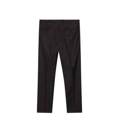 Brown Wool Trousers - Image 2
