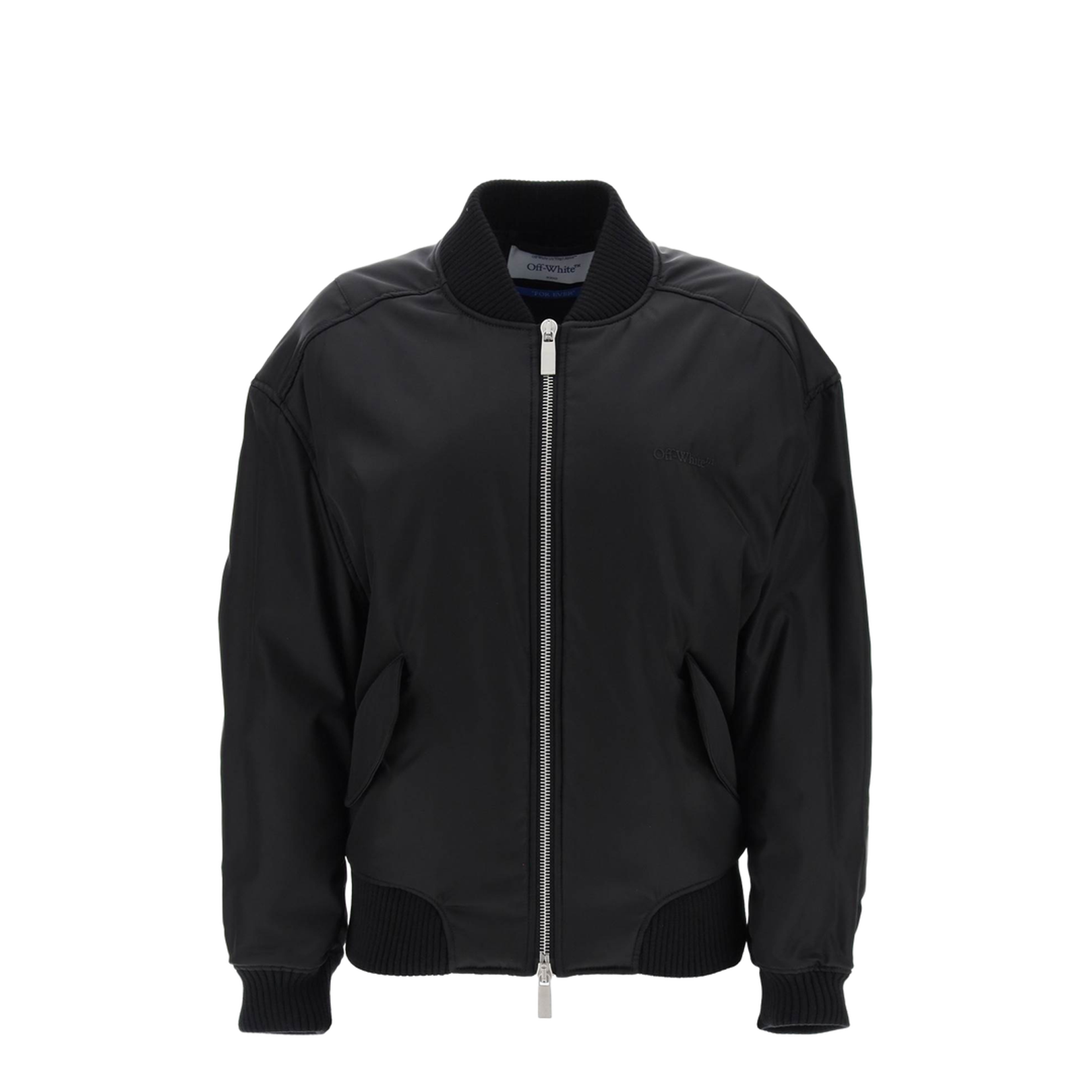 Nylon Twill Bomber Jacket - Image 1
