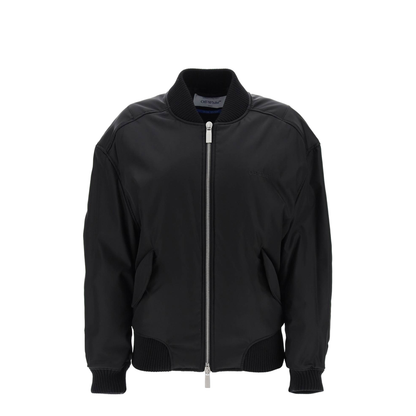 Nylon Twill Bomber Jacket - Image 1
