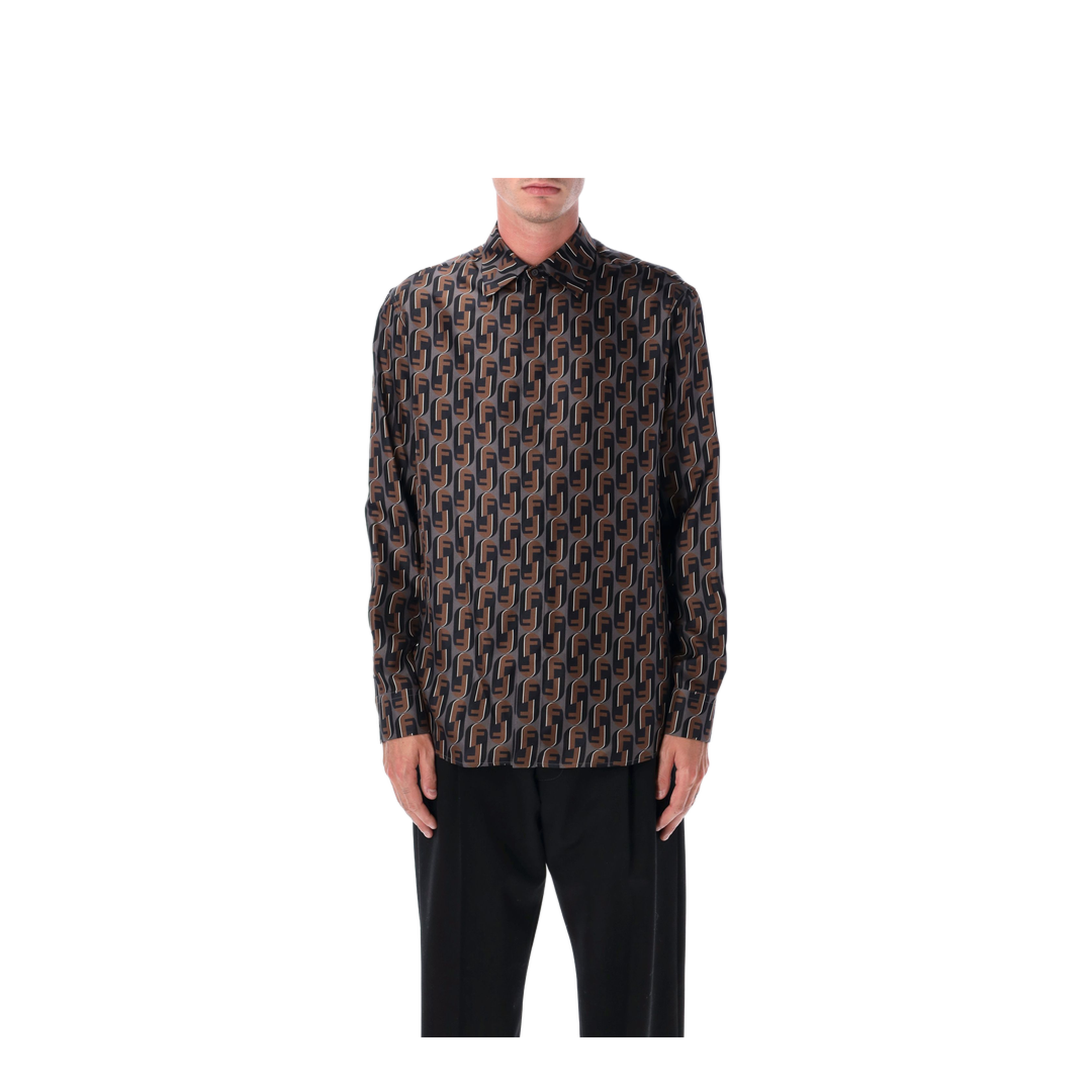 Printed Silk Shirt - Image 1