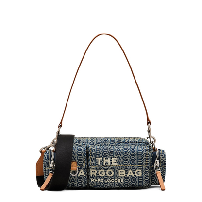 Cargo Monogram Denim Shoulder Bag - Image 1
